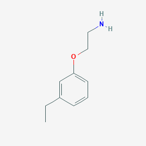 molecular formula C10H15NO B2493119 2-(3-乙基苯氧基)乙胺 CAS No. 900722-23-8