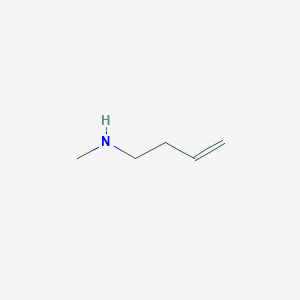 molecular formula C5H11N B2493246 N-Methylbut-3-en-1-amine CAS No. 38369-88-9
