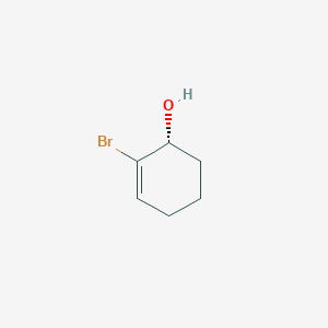molecular formula C6H9BrO B2493247 2-Bromo-2-cyclohexen-1beta-ol CAS No. 109431-74-5