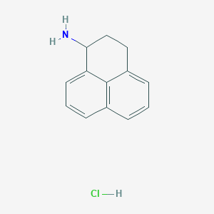 molecular formula C13H14ClN B2493490 2,3-二氢-1H-苯并噻吩-1-胺 盐酸盐 CAS No. 2089257-06-5