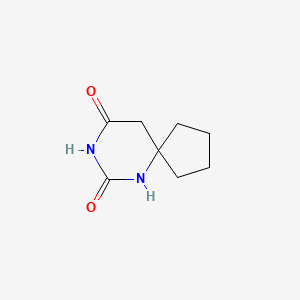 molecular formula C8H12N2O2 B2493599 6,8-Diazaspiro[4.5]decane-7,9-dione CAS No. 1342422-61-0