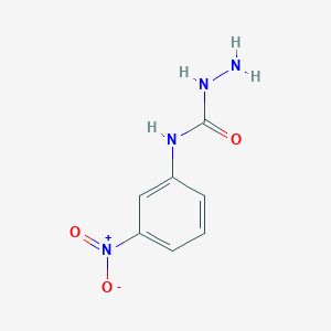 molecular formula C7H8N4O3 B2493644 N-(3-Nitrophenyl)hydrazinecarboxamide CAS No. 17433-92-0