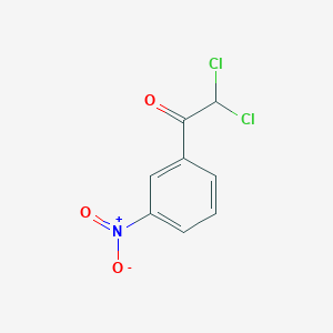 molecular formula C8H5Cl2NO3 B2493665 2,2-二氯-1-(3-硝基苯基)乙酮 CAS No. 27700-44-3