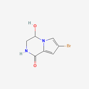 molecular formula C7H7BrN2O2 B2493868 Mukanadin C CAS No. 1839104-78-7