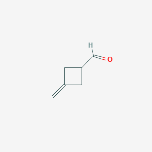 molecular formula C6H8O B2493996 3-Methylenecyclobutanecarbaldehyde CAS No. 1020675-51-7