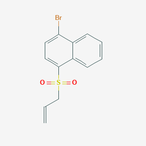 1-(Allylsulfonyl)-4-bromonaphthalene
