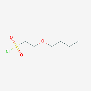 molecular formula C6H13ClO3S B2494117 2-Butoxyethanesulfonyl chloride CAS No. 1247831-73-7
