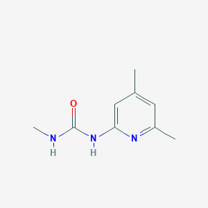 molecular formula C9H13N3O B2494209 1-(4,6-二甲基吡啶-2-基)-3-甲基脲 CAS No. 866038-54-2