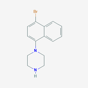 1-(4-Bromonaphthalen-1-yl)piperazine