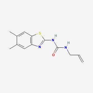 1-Allyl-3-(5,6-dimethylbenzo[d]thiazol-2-yl)urea