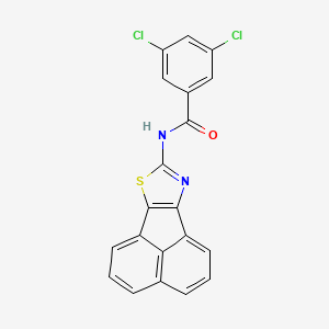 N-(acenaphtho[1,2-d]thiazol-8-yl)-3,5-dichlorobenzamide