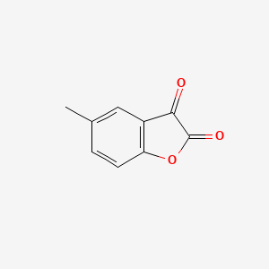 molecular formula C9H6O3 B2494330 5-Methyl-2,3-dihydro-1-benzofuran-2,3-dione CAS No. 49753-63-1
