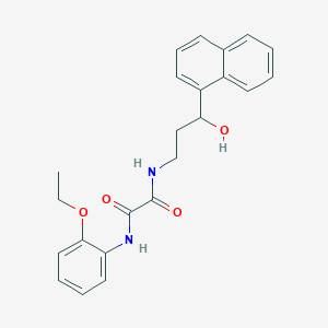 N1-(2-ethoxyphenyl)-N2-(3-hydroxy-3-(naphthalen-1-yl)propyl)oxalamide