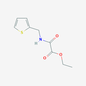 Ethyl 2-oxo-2-(thiophen-2-ylmethylamino)acetate