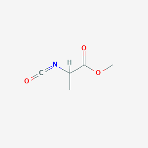 molecular formula C5H7NO3 B2494417 Methyl 2-isocyanatopropanoate CAS No. 30293-82-4; 30293-83-5