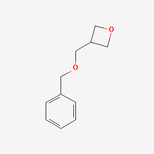 molecular formula C11H14O2 B2494521 3-((Benzyloxy)méthyl)oxétane CAS No. 1003013-76-0