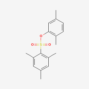 molecular formula C17H20O3S B2494673 (2,5-Dimethylphenyl) 2,4,6-trimethylbenzenesulfonate CAS No. 693236-59-8