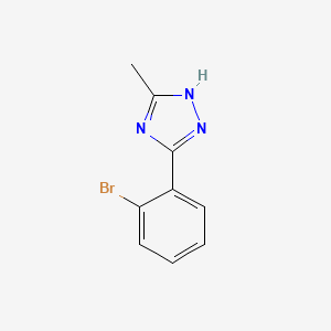 3-(2-bromophenyl)-5-methyl-4H-1,2,4-triazole