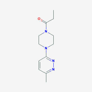 1-(4-(6-Methylpyridazin-3-yl)piperazin-1-yl)propan-1-one