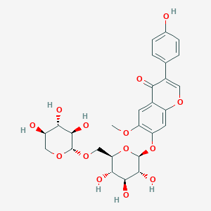 molecular formula C27H30O14 B2494865 6''-O-xylosyl-glycitin CAS No. 231288-18-9