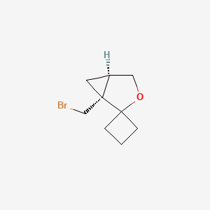 (1R,5R)-1-(Bromomethyl)spiro[3-oxabicyclo[3.1.0]hexane-2,1'-cyclobutane]