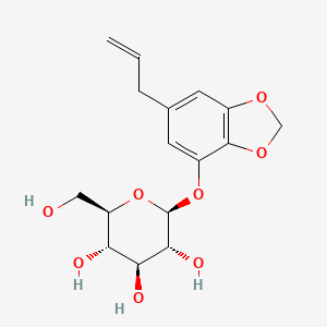 molecular formula C16H20O8 B2494870 Oenanthoside A CAS No. 164124-62-3