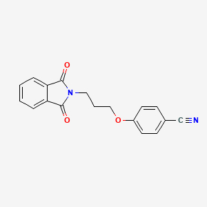 4-[3-(1,3-Dioxo-1,3-dihydro-2H-isoindol-2-yl)-propoxy]benzenecarbonitrile