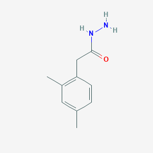molecular formula C10H14N2O B2494937 2-(2,4-Dimethylphenyl)acetohydrazide CAS No. 6597-51-9