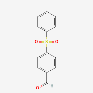 molecular formula C13H10O3S B2495014 4-(Benzenesulfonyl)benzaldehyde CAS No. 66-39-7