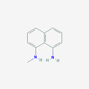 molecular formula C11H12N2 B249506 N-Methyl-1,8-naphthalenediamine 