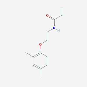 molecular formula C13H17NO2 B2495078 N-[2-(2,4-Dimethylphenoxy)ethyl]prop-2-enamide CAS No. 2411222-19-8