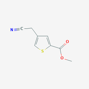 B2495271 Methyl 4-(cyanomethyl)thiophene-2-carboxylate CAS No. 878741-67-4