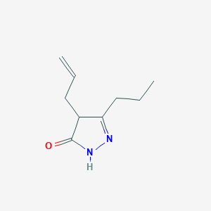 4-Prop-2-enyl-3-propyl-1,4-dihydropyrazol-5-one