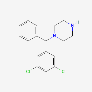 [(3,5-Dichlorophenyl)phenylmethyl]piperazine