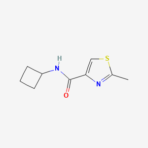 N-cyclobutyl-2-methyl-1,3-thiazole-4-carboxamide