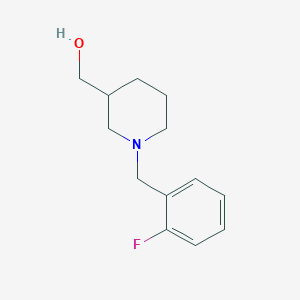 [1-(2-Fluoro-benzyl)-piperidin-3-yl]-methanol