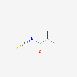 molecular formula C5H7NOS B2495496 2-Methylpropanoyl isothiocyanate CAS No. 36717-27-8