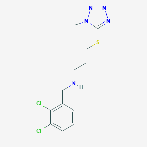 N-(2,3-dichlorobenzyl)-3-[(1-methyl-1H-tetrazol-5-yl)sulfanyl]propan-1-amine