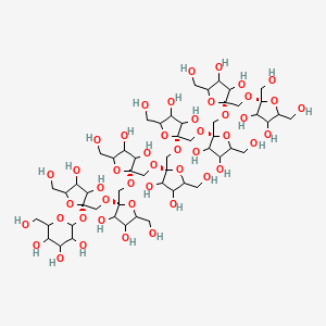molecular formula C54H92O46 B2495529 2-[(2S)-2-[[(2R)-2-[[(2R)-2-[[(2R)-2-[[(2R)-2-[[(2R)-2-[[(2R)-2-[[(2R)-3,4-二羟基-2,5-双(羟甲基)氧戊氧基]-3,4-二羟基-5-(羟甲基)氧戊氧基]-3,4-二羟基-5-(羟甲基)氧戊氧基]-3,4-二羟基-5-(羟甲基)氧戊氧基]-3,4-二羟基-5-(羟甲基)氧戊氧基]-3,4-二羟基-5-(羟甲基)氧戊氧基]-3,4-二羟基-5-(羟甲基)氧戊氧基]-3,4-二羟基-5-(羟甲基)氧戊氧基]-3,4-二羟基-5-(羟甲基)氧戊氧基]-3,4-二羟基-5-(羟甲基)氧戊氧基]-3,4-二羟基-5-(羟甲基)氧戊氧基]-3,4-二羟基-5-(羟甲基)氧戊氧基]-3,4-二羟基-5-(羟甲基)氧戊氧基]-6-(羟甲基)氧戊烷-3,4,5-三醇 CAS No. 143625-74-5