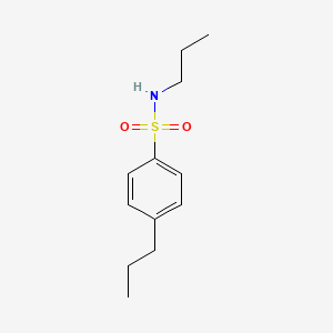 molecular formula C12H19NO2S B2495627 N,4-dipropylbenzenesulfonamide CAS No. 898077-27-5