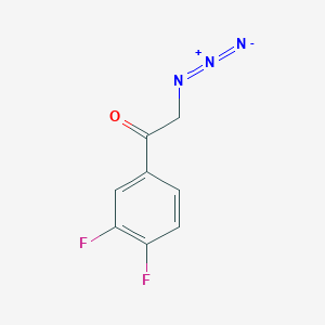 2-Azido-1-(3,4-difluorophenyl)ethanone