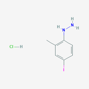 (4-Iodo-2-methylphenyl)hydrazine;hydrochloride
