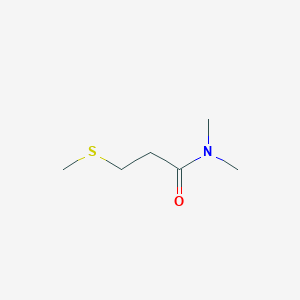 molecular formula C6H13NOS B2495650 N,N-二甲基-3-甲基硫基丙酰胺 CAS No. 1343884-98-9