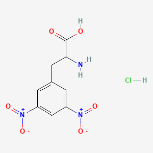 2-Amino-3-(3,5-dinitrophenyl)propanoic acid hydrochloride