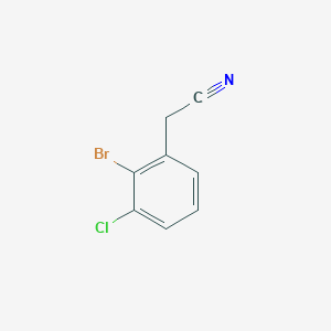 2-Bromo-3-chlorophenylacetonitrile
