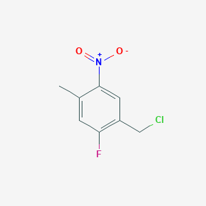 1-(Chloromethyl)-2-fluoro-4-methyl-5-nitrobenzene