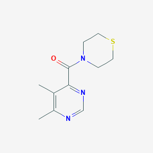 (5,6-Dimethylpyrimidin-4-yl)-thiomorpholin-4-ylmethanone