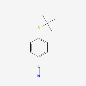4-(Tert-butylsulfanyl)benzonitrile