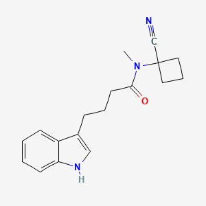 N-(1-cyanocyclobutyl)-4-(1H-indol-3-yl)-N-methylbutanamide