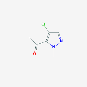 1-(4-chloro-1-methyl-1H-pyrazol-5-yl)ethanone